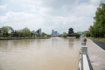 淮安<strong>清江</strong>浦中洲岛建筑市区高端照片