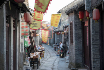 淮安河下古镇建筑中国文化高清照片