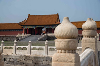 北京故宫建筑都市风光高端镜头