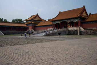 北京故宫风景城市