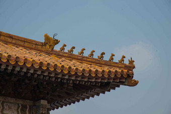北京故宫户外文化遗产紫禁城写实照片