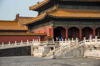 北京故宫中国都市风光高清镜头