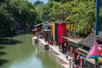 北京颐和园传统文化高端照片