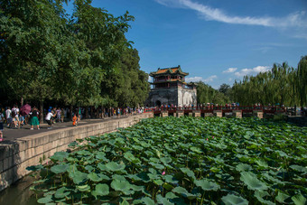 北京颐和园首都彩色图片相片