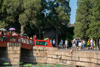 北京颐和园名胜古迹水平构图公园高质量镜头