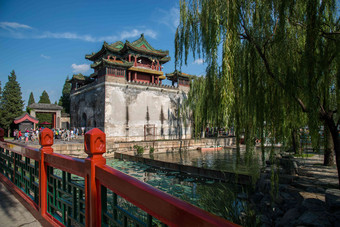 北京颐和园湖中国文化高清照片