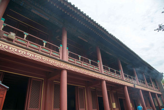 北京雍和宫建筑寺院