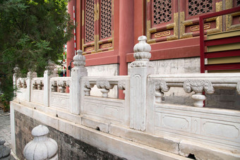 北京雍和宫名胜古迹寺庙中国元素氛围照片