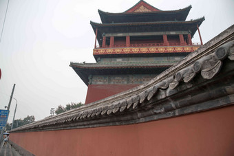 北京鼓楼中国传统高质量镜头