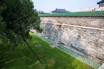 北京天坛建筑彩色图片