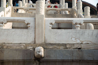 北京天坛名胜古迹古老的高质量相片