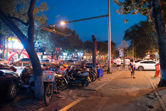 北京街市<strong>夜景</strong>