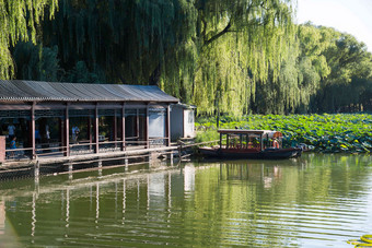 北京圆明园历史摄影日光素材