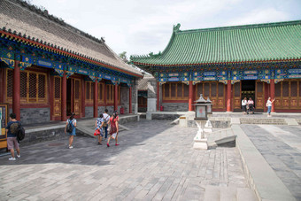 北京恭王府公园特色清晰素材