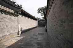 北京恭王府建筑保护高端素材