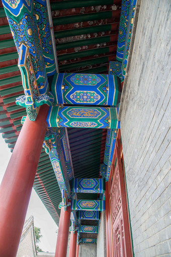 北京恭王府院子氛围图片
