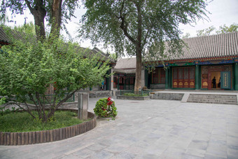 北京恭王府院子保护