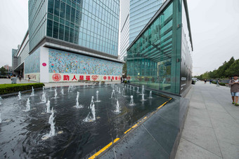 北京国贸楼群社区彩色图片氛围图片