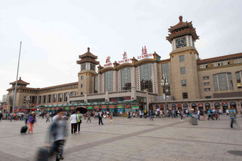北京站建筑外部相片