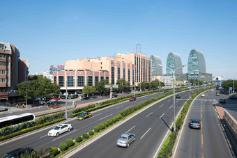 北京西直门建筑群