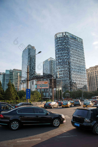 北京东直门中国首都人类居住地高质量照片