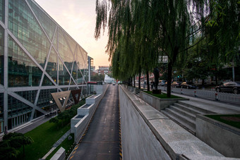 北京大厦城市生活购物中心建筑外部