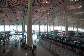北京机场公共设施高质量图片