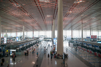 北京机场旅行公共设施高端相片