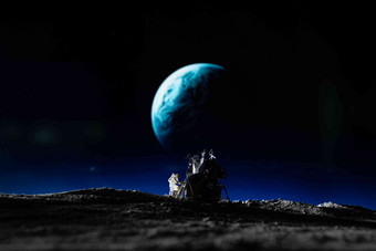 宇航员宇航探险高清摄影图