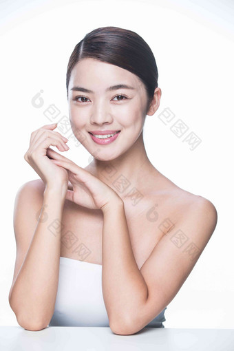 美女美妆身体保养护肤高质量摄影图