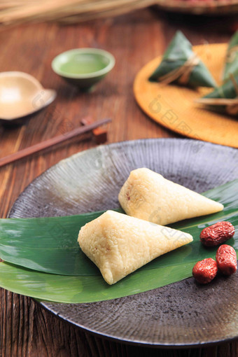 粽子传统文化静物小吃