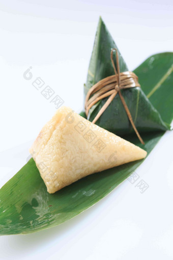 绿色中国食品粽子特色清晰拍摄