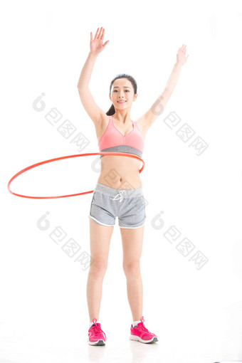 青年女人<strong>健身</strong>运动中国人高质量素材