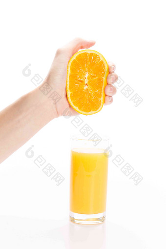 自制橙汁美味清晰影相