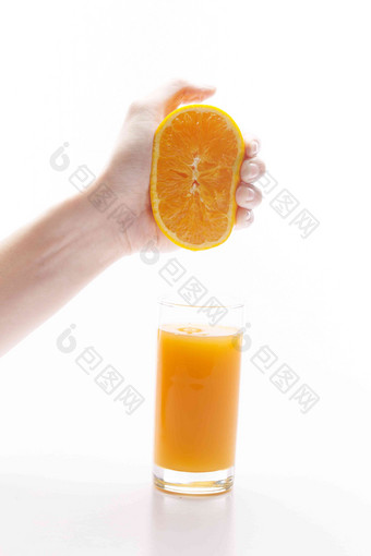 自制橙汁东亚高清摄影图
