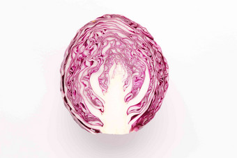 紫甘蓝卷心菜高端照片