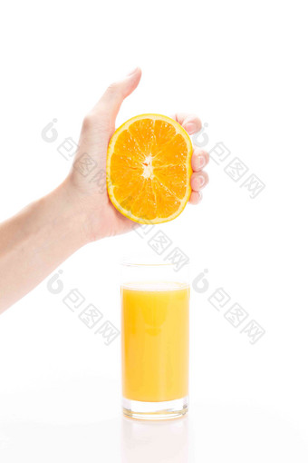 自制橙汁部分高质量相片