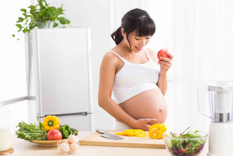 孕妇中国烹调保护氛围图片