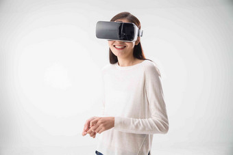 女人VR眼镜中国一个人互联网摄影