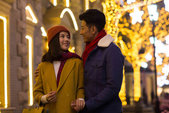 青年购物中国庆祝明亮高端摄影