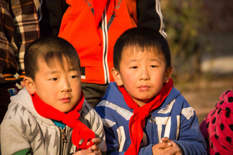 乡村小学生在学校