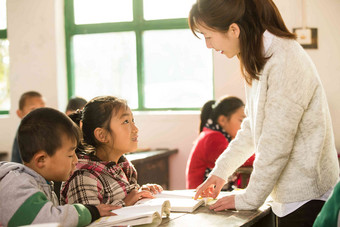 乡村女教师小学生儿童希望亚洲人高端镜头