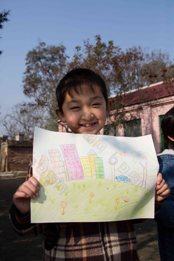 乡村小学里的小学生