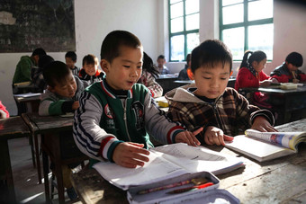 乡村学生中国教室教育建筑高端镜头