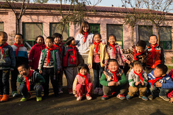 乡村教师小学生中国贫穷希望小学拍摄