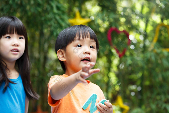 可爱的幼儿园儿童可爱的高清拍摄