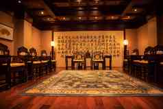 古典风格会客厅装饰品高端素材