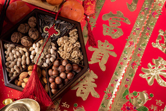 中式果盘北京传统节日