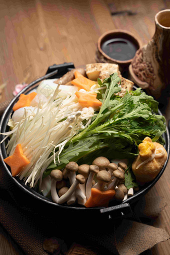 寿喜锅健康食物高端图片
