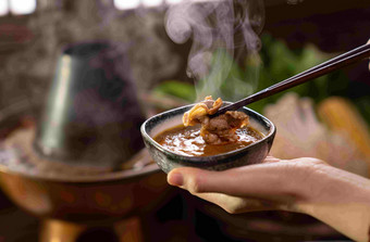 火锅中国菜烹饪多样高质量影相